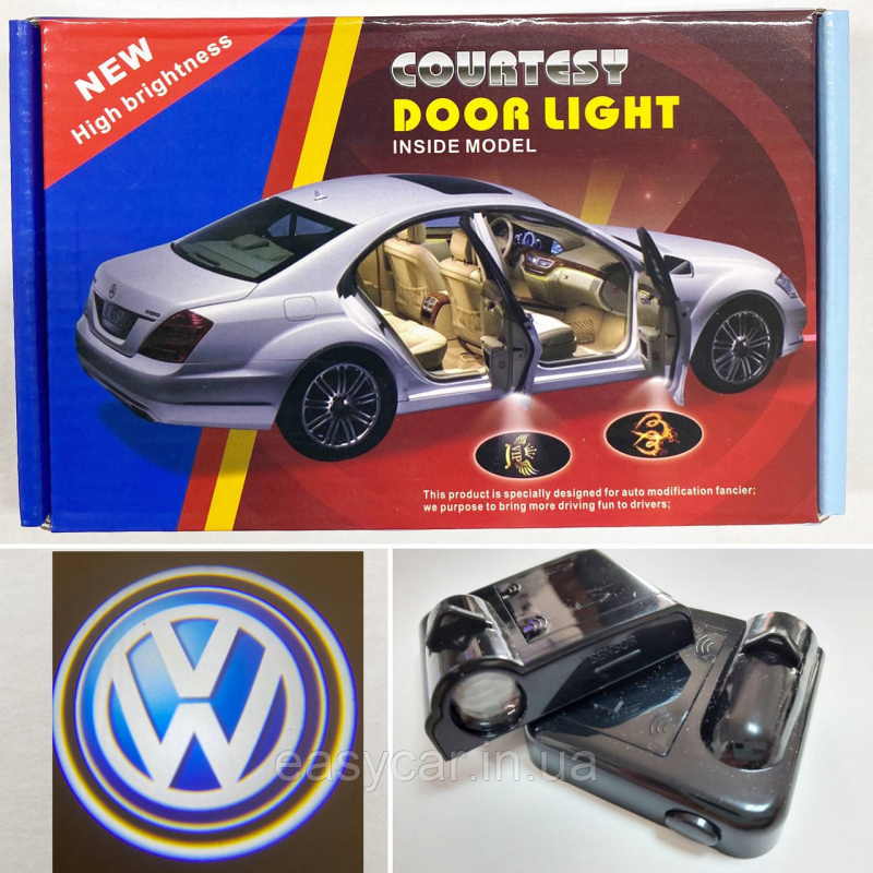 Логотип підсвічування двері Фольцваген Lazer door logo VOLKSVAGEN Логотип підсвічування двері Фольцваген Lazer door logo VOLKSVAGEN