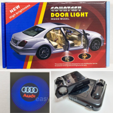 Логотип підсвічування двері Ауді Lazer door logo AUDI