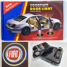 Логотип підсвічування двері Фіат Lazer door logo FIAT