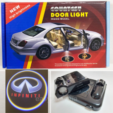 Логотип підсвічування двері Інфініті Lazer door INFINITI