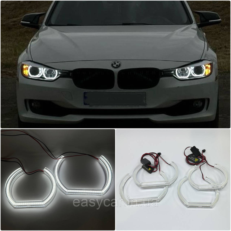 Ангельські оченята U Shape Crystal Angel Eyes BMW F10 F13 F30 F31 F34