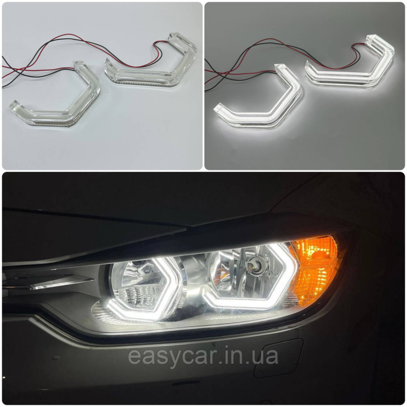 Ангельські оченята Iconic Crystal Angel Eyes BMW F01 F02 F03 F04 F10 F11 F18 F30 F31 F34 та ін