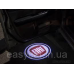 Логотип підсвітка дверей Фіат Lazer door logo light Fiat RED
