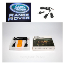 Логотип підсвітка дверей Ленд Ровер door logo Land Rover