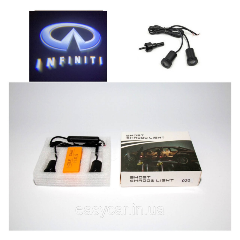 Логотип підсвітка дверей Інфініті door logo Infiniti Логотип підсвітка дверей Інфініті door logo Infiniti