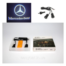 Логотип підсвітка дверей Мерседес Lazer door logo light Mercedes