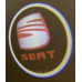 Логотип підсвітка дверей Сіат door logo Seat