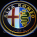 Логотип підсвітка дверей Альфа Ромео door logo Alfa Romeo
