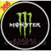 Логотип підсвітка дверей door logo Monster Energy