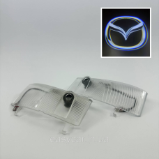 Логотип підсвічування двері Мазда Lazer door logo light MAZDA 6