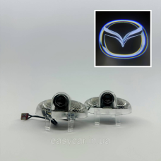 Логотип підсвітка дверей Мазда Lazer door logo light MAZDA
