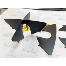 Хрести для фар Hella Black на BMW E30/32/34 КРАШЕНІ