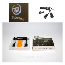 Логотип підсвітка дверей Кадилак Lazer door logo light Cadillac