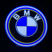 Логотип підсвітка дверей  BMW Е60 Е65 Е70 Е90 F10 Лінза скло HD зображення, PREMIUM