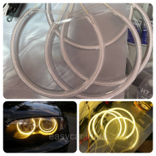 CCFL Ангельські оченята на BMW E83 Жовті