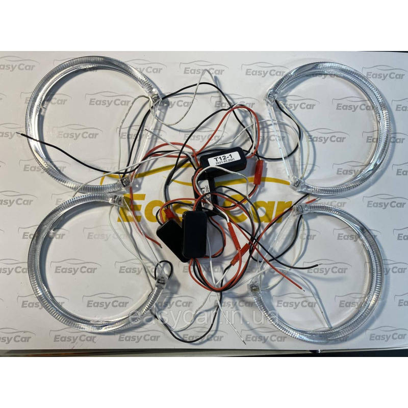 LED Ангельські очі на Mitsubishi Lancer X 10 Білі ОЧЕНЬ ЯРКІ LED Ангельські очі на Mitsubishi Lancer X 10 Білі ОЧЕНЬ ЯРКІ