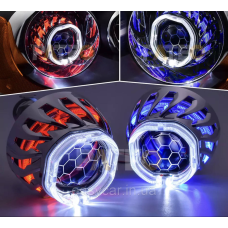 LED Ангельські оченята на лінзи 2,5 дюйма (80мм)