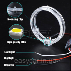 LED Ангельські оченята на лінзи 3,0 дюйма (95мм)