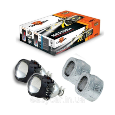 Комплект Бі-ксенонових лінз CYCLON BL-2,5“ G5 (64 mm) H1 ULTRA PLUS V2. З ангельськими Оченятами