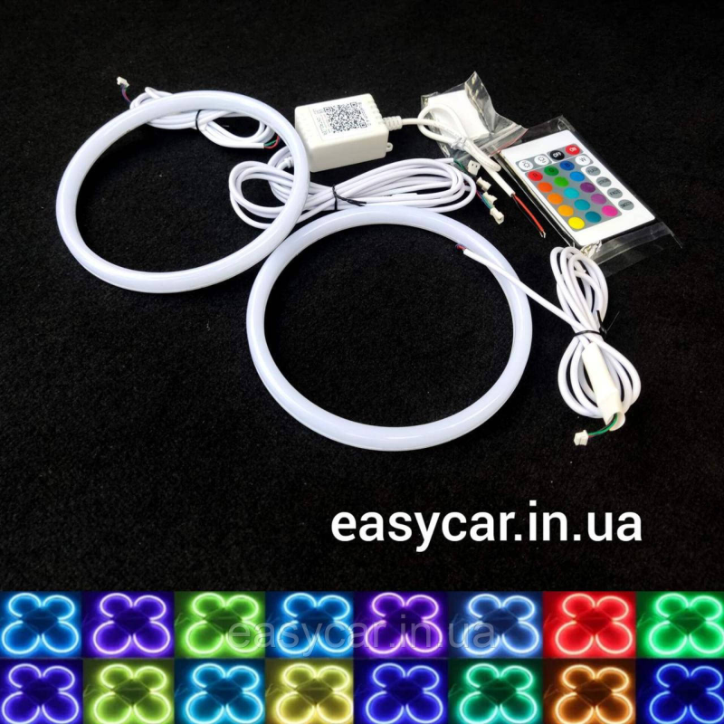 Ангельські очі Cotton RGB Bluetooth ВАЗ 2101 Ангельські очі Cotton RGB Bluetooth ВАЗ 2101