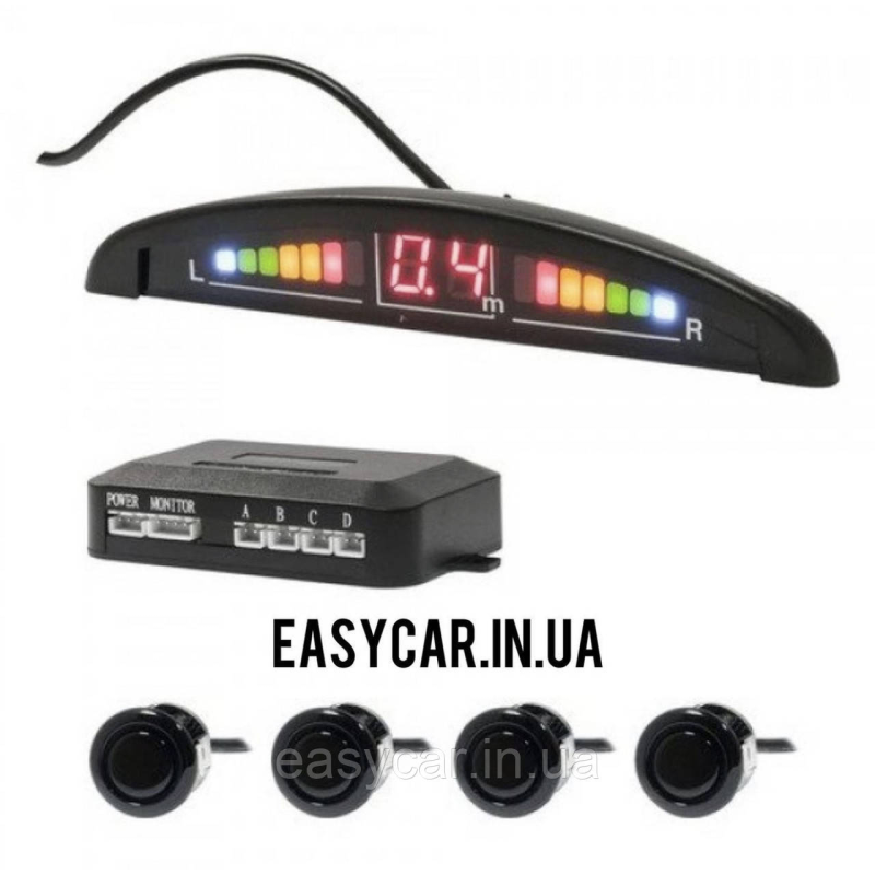 Парктронік Assistant Parking на 4 датчика ∙ Автомобільна паркувальна система Парктронік Assistant Parking на 4 датчика ∙ Автомобільна паркувальна система