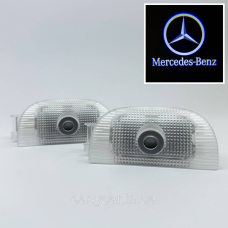 Логотип підсвітка дверей Lazer door logo light Mercedes-Bens BENZ SL W230 W220