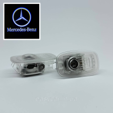 Логотип підсвітка дверей Мерседес Lazer door logo light Mercedes-Bens E Couple（C238、A238）CLA AMG GT CLS