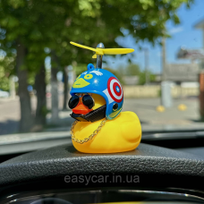 Качка декоративна Капітан Америка в шоломі