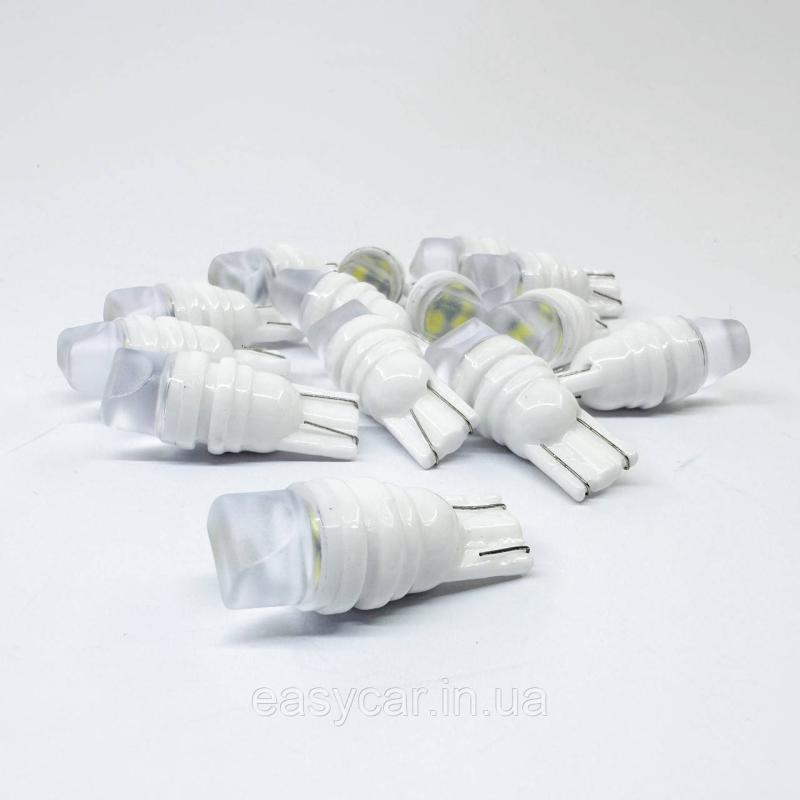 Лампи габаритів LED T10 W5W, підсвітка номера КЕРАМіка