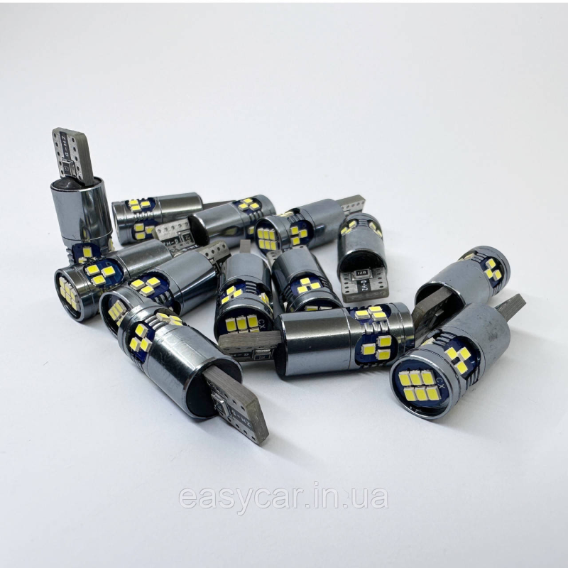 Лампи габаритів LED T10 W5W, підсвітка номера CAN/ОСМАНКА