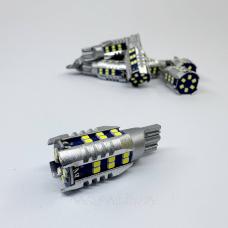 Лампи габаритів LED T10 W5W, підсвітка номера 6SMD