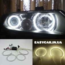 Ангельскі оченята CCFL на Honda Accord 7 жовті