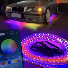 Підсвічування днища автомобіля з управлінням через телефон Android, IOS Bluetooth