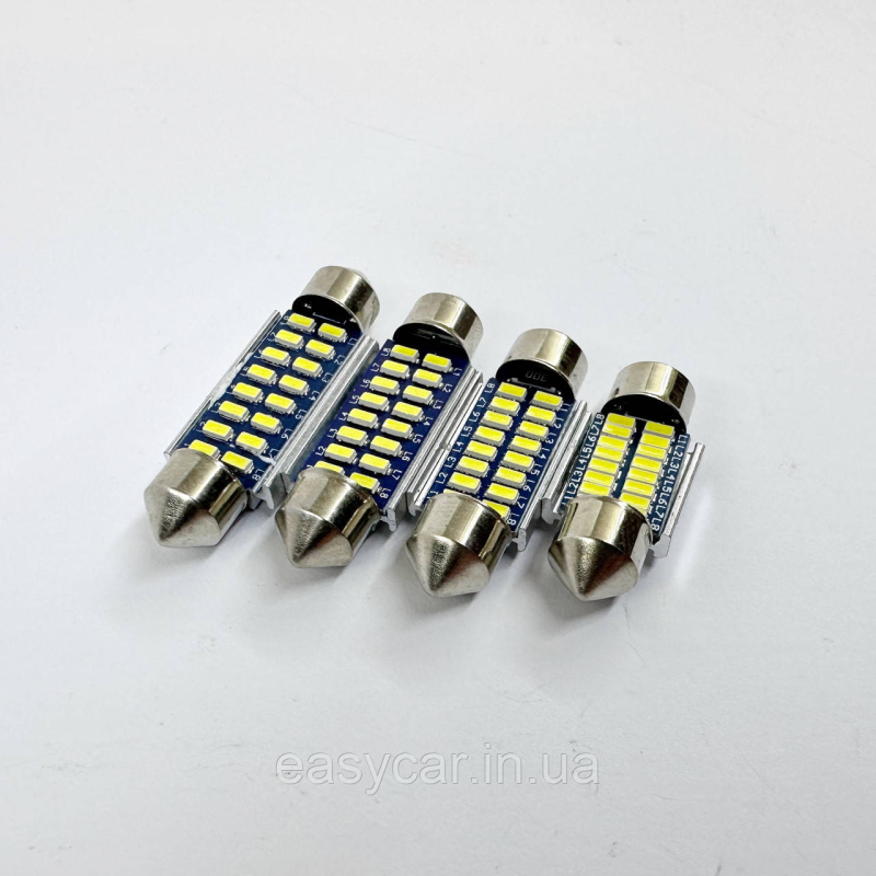 Лампи габаритів LED T10 W5W, підсвітка номера 6SMD Лампи габаритів LED T10 W5W, підсвітка номера 6SMD