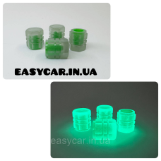 Ковпачки на ніпеля фосфорні! Зелені