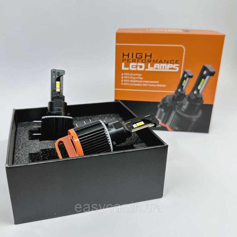 LED Can H15 Світлодіодна лампа ДХО/Габарит CANBUS 60W 14000LM PREMIUM