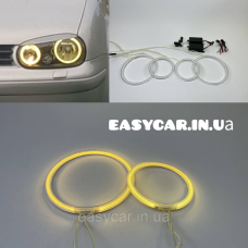 Ангельські оченята CCFL на WV Golf MKIV, Golf 4 Червоні