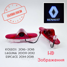 Логотип підсвітка дверей РЕНО Lazer door logo light RENAULT Лінза скло HD зображення, PREMIUM