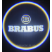 Логотип підсвічування двері Брабус Lazer door logo light BRABUS