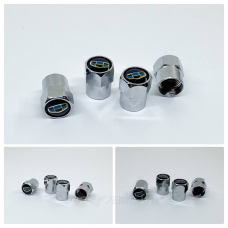 Захисні ковпачки на ніпеля Geely 4 шт. Хром