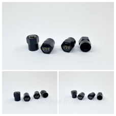 Захисні ковпачки на ніпеля  VIP 4 шт. Чорні