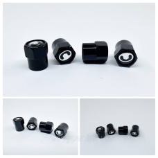Захисні ковпачки на ніпеля  Great Wall 4 шт. Чорні