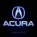 Логотип підсвічування двері АКУРА Lazer door logo light Acura