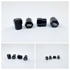 Захисні ковпачки на ніпеля Chery  4 шт. Чорні