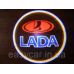 Логотип підсвітка дверей Лада Lazer door logo Lada RED Логотип підсвітка дверей Лада Lazer door logo Lada RED