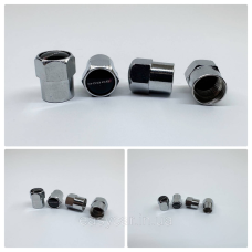 Захисні ковпачки на ніпелях DODGE 4 шт Хром