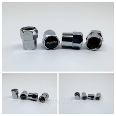 Захисні ковпачки на ніпеля  Smart 4 шт. Хром