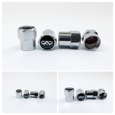 Захисні ковпачки на ніпеля Chery  4 шт. Хром