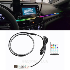 Підсвітка панелі амбієнт Ambient light RGB від USB 110см