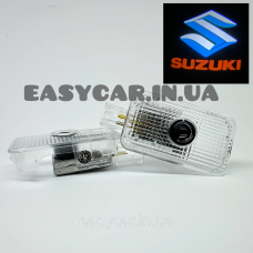 Логотип подсветка двери Сузукі Lazer door logo light Suzuki